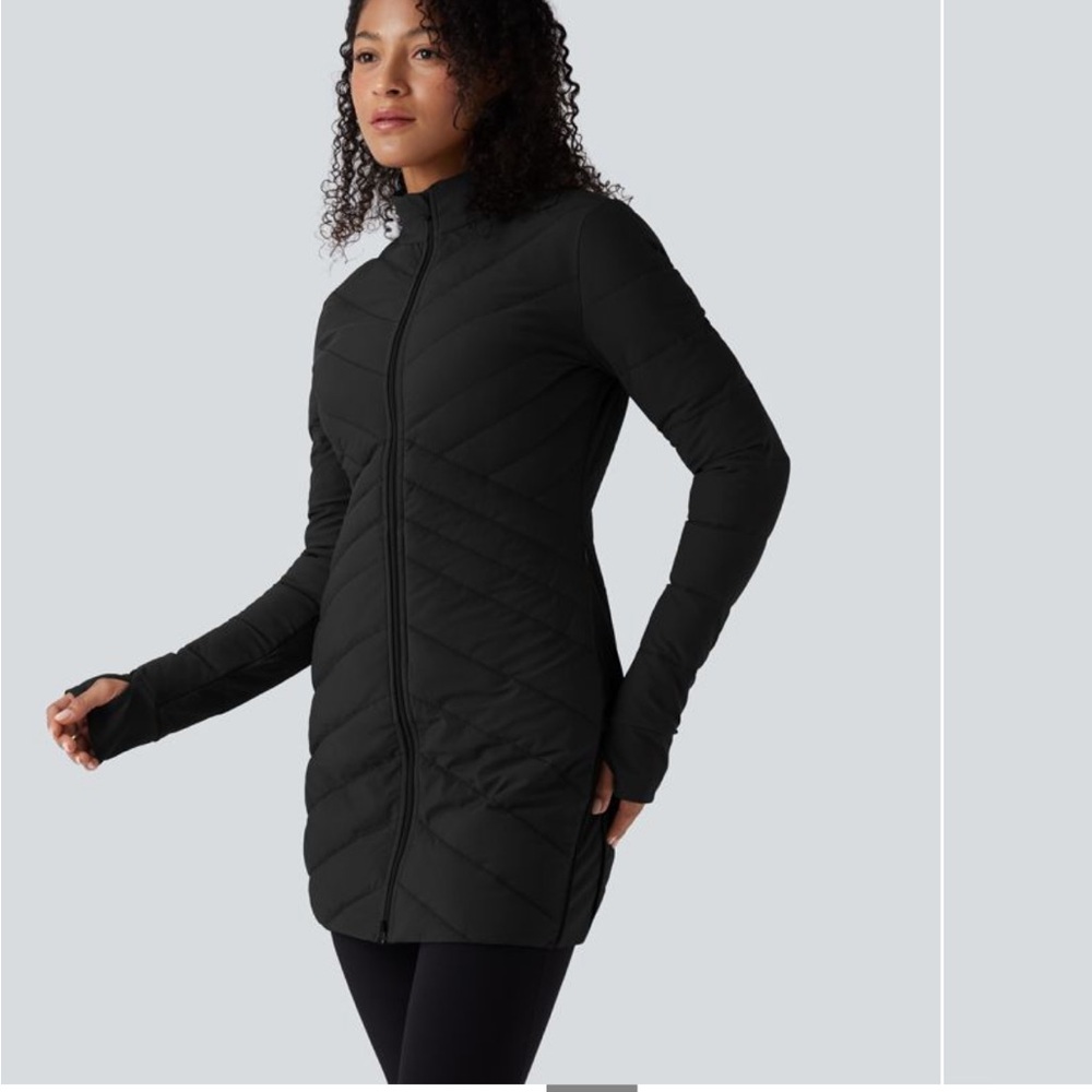 Halara Women's Black Ultra-Stretchy Jacket - Picture 4 of 7